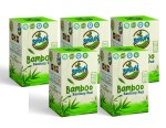 Eco Smiley Bamboo Sanitary Pads - Day & Night Pads | High Absorbtion | Organic and Natural Biodegradable 15 Pieces Pack of 5 (75 Pads), XXL - 360mm