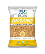 Natureland Organics Wheat Dalia (Porridge) 500 Gm - Organic Dalia