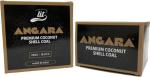 LIT Angara Premium Coconut Shell Coal, Long Burning, Low Smoke Barbeque Charcoal - (Charcoal 250 Gram) Hookah Charcoals (Pack of 1)