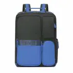 EUME Eclipse 20L Laptop Bag for Men, Charcoal Black | 2 Large Compartment office Laptop Backpacks | Fits Up to 15.6