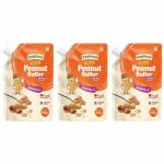 CROPINO Creamy Classic Peanut Butter Spout Pack 200 gm Pack of 3