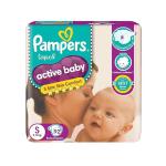 Pampers Active Baby Diapers (S) 92 count (3 - 8 kg)