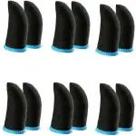 RRHR SALES Finger Sleeve For all Gaming Anti-Sweat Breathable (Pack of 6)