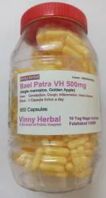 Bel Patra DH Herbal Supplement Capsules 600 Caps Jar - DoctorKC Herbal