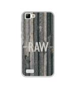 Casotec Raw Design Printed Silicon Soft TPU Back Case Cover for Vivo Y35