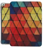 Caseelo Printed Flip Case for Apple iPad 7.9 Inch Mini 5 / Mini 4 / Mini 3 / Mini 2 / Mini 1 Generation [ iPad Mini 1st / 2nd / 3rd / 4th / 5th Gen ] TPU Slim Cover & [ Adjustable Viewing Angle Stand ] ( Color Triangle )