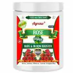 Agreno Rose Buds and Bloom Booster, Essential Organic Powerful Fertilizer Granule for Overall Fast Growth and Heavy Flowering of Rose Plants. (450 gm)