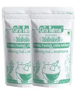 ByGrandma Multi Millet Kichidi Baby Food | 560 gm (Pack of 2 - 280 gm each)