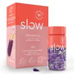 Wellbeing Nutrition Slow Prenatal | Plant-Based Pregnancy Multivitamin (60 Caps)