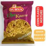 HF, Surya 300g Corn Flakes Mixture (Pack of 2, 150g each) | Corn Chudwa| Chatpata Masala
