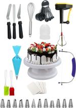 See Inside 3 Icing Knife, wire whisk, Pcs Cake Slicer Cutter Kitchen Tool Set  (Multicolor, Baking Tools)