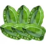 Carnival Pack of 6 Melamin Dinner Set (Green)