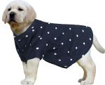 Western Era Super Soft Trendy Printed Shirt , Ultra Comfort Dog Apparel, Cotton Printed Breathable Basic Vest Dog Shirt, Cute Lightweight Thin Shirt For Your Furies (Medium - 18 inch) (Polka Blue)