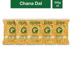 Goshudh Chana Dal 2500 g (500g X 5 Pack)