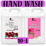 PISHARNATH Hand wash liquid pink 10Liter with the Goodness of Saffron & Blossom with Coconut Milk