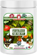 Sansar Green Bio Organic 12:12:17 Fertilizer (900 g, Granules)