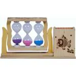 ProOffice 1 Compartments Wood, Glass Pen Stand (Multicolor)