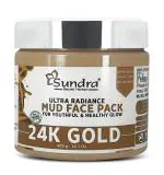 Sundra Secret Herbal 24K Gold Ultra Radiance Mud Face Pack, 400 grams