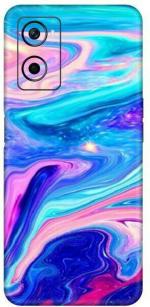 aadia Oppo A96 Matte Vinyl Graffiti Printed Mobile Skin Sticker with Scratch Resistant Lamination