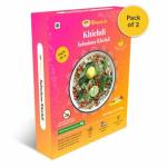 Bhaat.in Sabudana Khichdi | Pack of 2 * 300 gm | Serves 2 | Instant Breakfast |Easy to serve