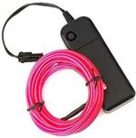 My Party Suppliers Pink Electroluminescence Wire for Christmas Tree Decoration, Birthday and Party Decoration