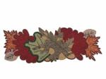 Trunkin' Multicolor Glass Beaded Table Runner - 92 x 34 cm