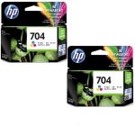 HP 704 Color Ink cartridge Set of 2