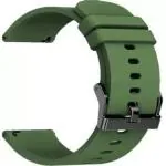 RUPELIK (Blk Metal Lock 23mm Boat Xtend Green) Soft Silicone Metal Lock 23mm Smart Watch Strap for Boat Xtend Smart Watch Strap ONLY FOR BOAT XTEND Watch Strap (Green)