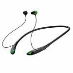 SIU 210 Gaming Neckband with LED Lights, 40 hrs Playtime, Bluetooth 5.3 and Gaming Mode with 50ms Ultra Low Latency in-Ear Headphones.(Black)
