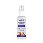 Petvit Tick Repellent Oil Spray with Coconut Oil, Tea Tree Oil, Eucalyptus Oil, Oatmeal & Lemon Grass Oil| Help to Effectively Repel Ticks & Flea |Paraben Free & pH-Balance -For All Breed Dog & Cat - 100 ml