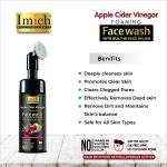 Imich Apple Cider Vinager Face Wash With Brush, 150 Ml