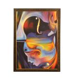 Shree Kala Mystic Woman Big Oil Painting