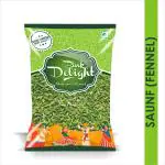 Pink Delight Big Fennel Seeds | Premium Quality Saunf | 100% Organic | 500 Gm*2 Pack | 1 Kg
