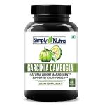 Simply Nutra Pure Garcinia Cambogia 80% HCA- 60 Capsules