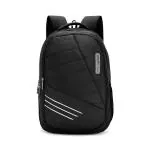 Safari Aron 2 Formal Laptop Compatible Backpack, 2 Compartments With 2 Side And 1 Front Pocket, Padded Back & Shoulders, Smart Sleeve, 32L, Black