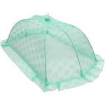 Cuteably Green Kids Mosquito Net Floral Design (Medium)