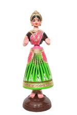 HAST SHILP Green Paper Iconic Dancing Doll