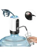 Konquer TimeS Silicone Automatic Wireless Water Can Dispenser Pump for 20 Litre Bottle Can with pipe