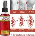 KURAIY Safe Breast Enlargement Oil Chest Sexy Breast Firming Lifting Enhancement Elasticity Promote Female Hormone Body Care 50 ML