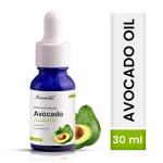 Kizenka Avocado oil-100% Natural Moisturizer For Hair, Face & Skin Rich with Retinol & Vitamin E To Reduce Wrinkles & Dryness (30 ml) (Pack of 1)
