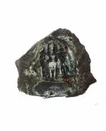 Zoltamulata Stone Carving Panchmukhi Hanuman Statue Paper Black Showpiece Big