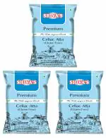 Shiva's Premium Celiac Gluten Free Atta/Flour | Wheat free Atta - 1 KG (PACK OF 3)