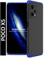 KWINE CASE Poco X5 5G Blue Plastic Back Cover