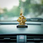 StatueStudio Polyresin Ganesha Idol Car Dashboard