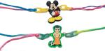 Kavim Kids Rakhi (Soft rubber Micky Mouse and Chota Bheem 2 set kids Rakhi)