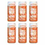 coolberg Peach Non-Alcoholic Beer - 300ml (Pack of 6) CAN