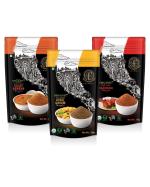 The Flavour Trail by Swani, Organic Udupi Sambar Masala, Organic Royal Garam Masala and Organic Tandoori Masala, 300gm (Pack of 3)