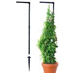 Invelligen Black Plant Support Pole 5 ft (Pack of 2)