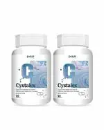 Vokin Biotech Cystalex 60 Capsules With Cranberry 150mg & Arjuna Extract 125mg Improve the Overall Health of the Urinary System | Normal Sexual Life (Pack of 2)