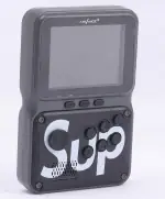 TMG Handheld Game 500 Built in Portable Retro Game Support Connecting TV Console for Kids -Black